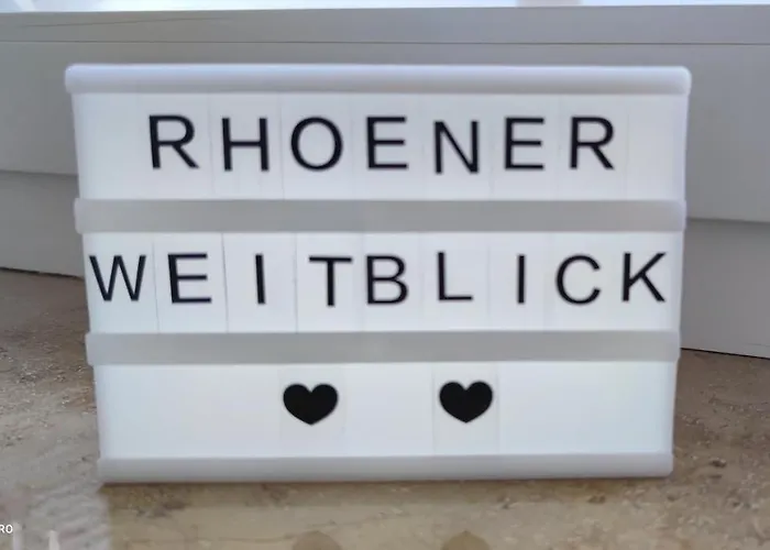 Rhöner Weitblick Apartment *